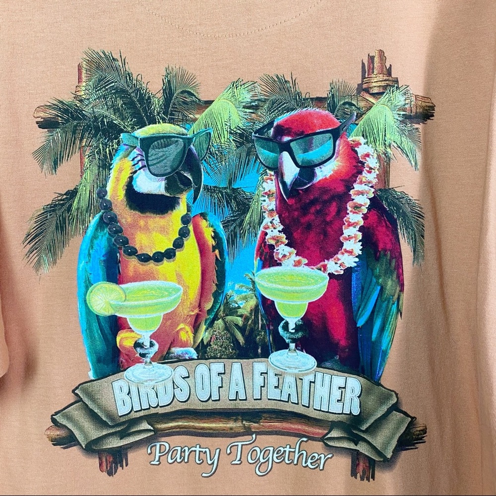 Margarita Birds of a Feather Party Together T-shirt Lg